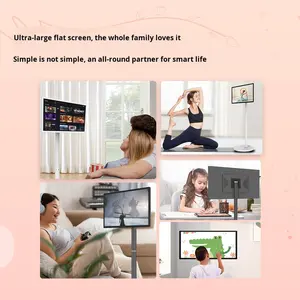 21-32 इंच का सबसे अच्छा दोस्त मशीन मोबाइल ऊर्ध्वाधर स्मार्ट लाइव इंटरैक्शन टैबलेट ऑल-इन-वन मशीन सफेद 128 जीबी स्टोरेज - Product Image 4