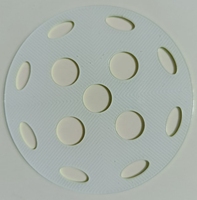Autocollants découpés à la forme pour impression par transfert thermique sur tissu, résistants aux UV, lavables, avec adhésif thermofusible en plastisol de gel de silice JD 0,5 mm