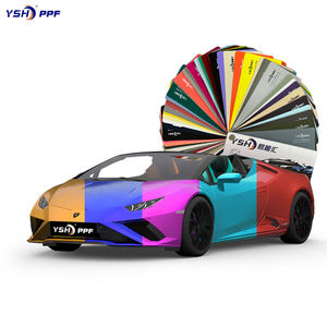 Coloré changeant UV résistant PET automobile Film sans rayures photochromique vinyle teinté autocollant pour voiture emballage papier rouleau - Product Image 1