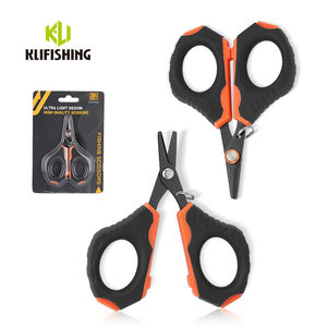 مقص صيد صغير من KLIFISHING للخيوط المجدولة، مقص صيد مسنن بطول 4 بوصات، قاطع خيوط الصيد للمياه المالحة والعذبة - Product Image 6