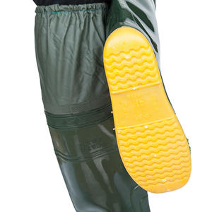 Chaussures aquatiques à <span class=keywords><strong>lacets</strong></span> hautes jusqu'au genou pour la pêche, bottes imperméables antidérapantes, semelle souple confortable, durables, nouvelles bottes pour la plantation de riz - Product Image 5