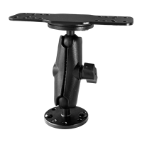 S108 360 °   Support rotatif universel pour sondeur de pêche, fixation marine réglable avec verrou de sécurité