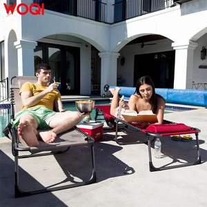 เก้าอี้พับปรับเอนได้ Woqi สีกากี ผ้า Oxford สำหรับตั้งแคมป์ เดินป่า และกิจกรรมกลางแจ้ง - Product Image 3