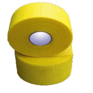 Zelfklevende Fiber Glas Mesh Tape Leverancier Handel Assurance/Eps Glasvezel Gaas/Cement Zelfklevende Fiber Glas Gaas Tape