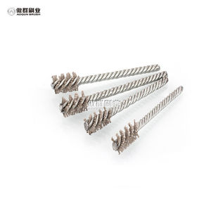 Twisted Steel Wire <span class=keywords><strong>Brush</strong></span> Rad becher bürstenset 9-teilig, messing beschichtet, Cup <span class=keywords><strong>Brush</strong></span> Set 1/4 "Shank Iron Wire Sets - Product Image 2