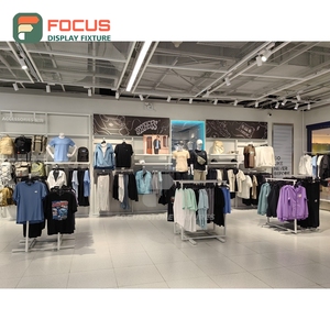 New Design Brand Store Metal Wall Display Retail Solution Provider Apparel Store - Product Image 1