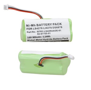 Vente chaude 3.6V 700mAh Ni-MH LS4278 LI4278 <span class=keywords><strong>DS6878</strong></span> <span class=keywords><strong>DS6878</strong></span>-SR 82-208-01 Batterie BTRY-LS42RAA0E-01 pour Symbole Barcode Scanner - Product Image 1
