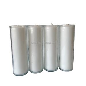 Bougie de prière longue durée de 7 <span class=keywords><strong>jours</strong></span>, bougie de haute qualité avec autocollants personnalisés de saint pour cérémonie religieuse - Product Image 4