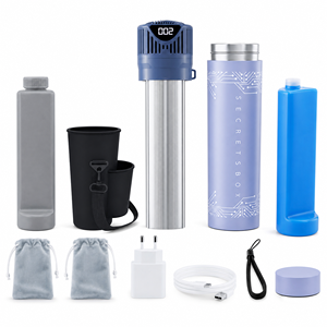 SECRETSBOX Réfrigérateur à insuline rechargeable approuvé par la TSA, réfrigérateur de voyage portable pour médicaments, réfrigérateur portable pour médicaments - Product Image 1