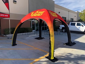 Gran tienda inflable de carreras Gazebo Canopy para eventos para exposiciones y promociones Impresionante carpa publicitaria para eventos - Product Image 4