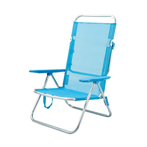 Chaise de plage pliable en tissu Oxford et aluminium ultraléger, design moderne, portable, pour l'extérieur - Product Image 3