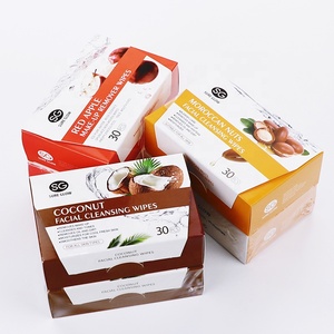 Étiquette privée 100% ml, le meilleur produit cosmétique, biodégradables, OEM, maquillage naturel, nettoyage du visage humide, <span class=keywords><strong>lingettes</strong></span> sans huile, nouveau - Product Image 1