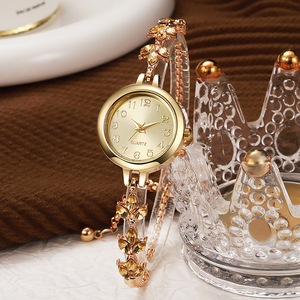 Relojes elegantes para Mujer, pulsera de lujo con diamantes de imitación, reloj de cuarzo, reloj para Mujer y niña, regalo sin caja - Product Image 6