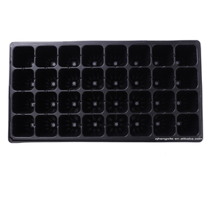Plateau <span class=keywords><strong>de</strong></span> germination pour semis en plastique PS à 28, 32, 50, 72, 98, 105, 200 cellules pour serre, légumes, pépinière - Product Image 2
