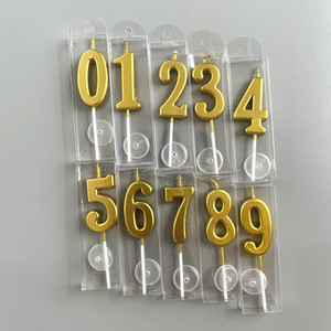 Bougies coniques en cire de soja artisanales bougie parfumée aromatique personnalisable bougie d'anniversaire parfums de cire de soja naturelle - Product Image 1