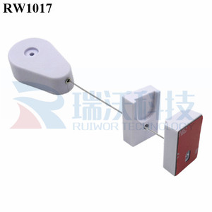 RUIWOR RW1017 Drop-shaped <strong>Security</strong> Wires Cable Recoiler Plus Magnetic Clasps Cable Hoder for <strong>Mobile</strong> Phone Retail <strong>Display</strong> - Product Image 4