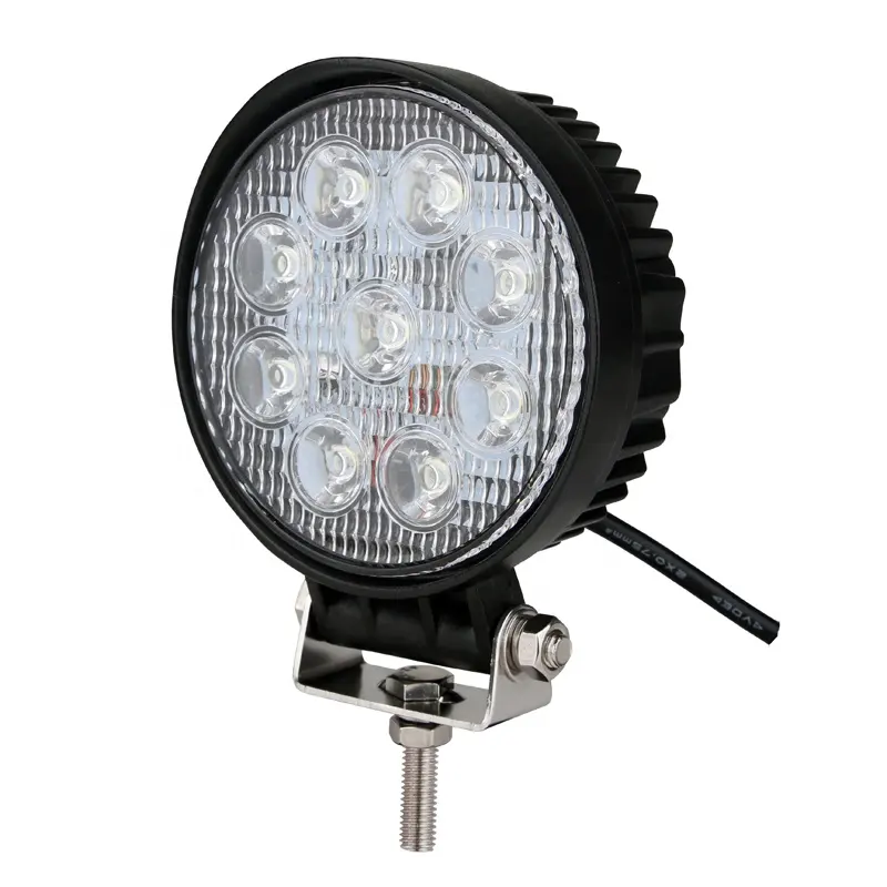 LED-Arbeits licht Tuff Plus EMC 27W Flutlicht 36W 9-36V LED-Runds chein werfer LED-Arbeits licht