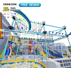 Fabricante Integral <span class=keywords><strong>de</strong></span> Parques <span class=keywords><strong>de</strong></span> Aventuras <span class=keywords><strong>de</strong></span> Cuerdas Multinivel para Interiores con Zonas <span class=keywords><strong>de</strong></span> Juego Suave y <span class=keywords><strong>de</strong></span> Aventura <span class=keywords><strong>de</strong></span> Zhongyi Amusement - Product Image 6