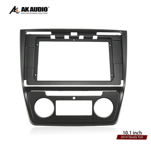 Kit de modification de tableau de bord pour autoradio Android 10,1 pouces <span class=keywords><strong>Skoda</strong></span> <span class=keywords><strong>Yeti</strong></span> 2014 avec cadre simple en ABS - Product Image 2