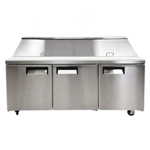 Refrigerador de mostrador abierto GN Pans para ensaladas / Equipo de buffet para ensaladas - Product Image 3