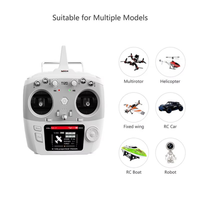 Kit de radiocommande RadioLink T12D 12 canaux 2,4 GHz avec récepteur R16F pour drone FPV, avion à voilure fixe, voiture RC, pièces de mise à niveau DIY