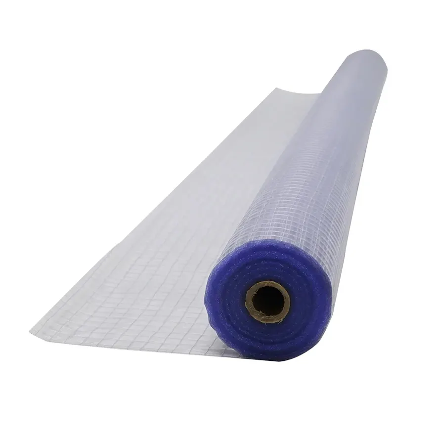 Laminated polyester fiber mesh-reinforced custom vinyl wrap large sheets