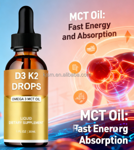 محلول سائل 4 في 1 يحتوي على فيتامين D3 وK2 |   مكمل غذائي دقيق لتقوية العظام - Product Image 4