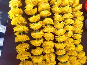Guirnalda de Caléndula en Oferta, Guirnalda de Flores Indias para Bodas Indias - Product Image 2