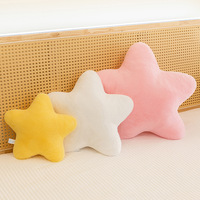 Nouvelle étoile douce fille coeur crème rose oreiller mignon peluche ours couette avec remplissage en coton PP pour le sommeil commerce extérieur