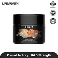 LIFEWORTH Authentique Supplément de Shilajit Riche en Acide Fulvique et Minéraux Résine de Shilajit