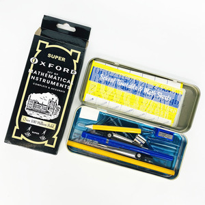 Trousse de Géométrie Métallique Oxford de Luxe 14 Pièces pour Élèves du Collège - Product Image 3