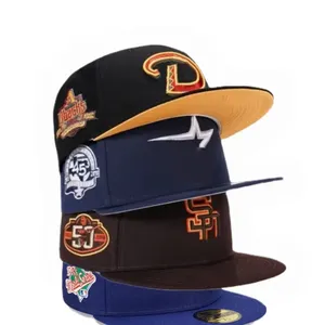 הסיטונאי הצמד בחזרה כובעים ריקים רגיל כובעים 3D רקמה עיצוב כדור בסיס כמוסות מצב כובעים עם לוגו מותאם אישית