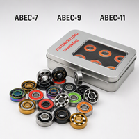 3-7 jours de livraison 608RS 608-2RS 608Z 608ZZ 608 portant 8x22x7mm ABEC-9 roulement d'espacement intégré roulement de planche à roulettes