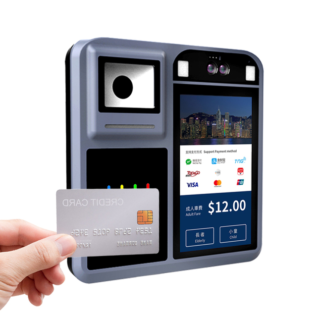 Contactless Terminal Manufacturing POS Card Payment NFC Card Reader Bus Validator Ticket Machine P18-Q