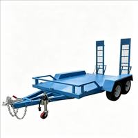 Remorque pour mini-excavatrice ZEBANG 9*5 avec une charge utile de 1000 à 3000 kg
