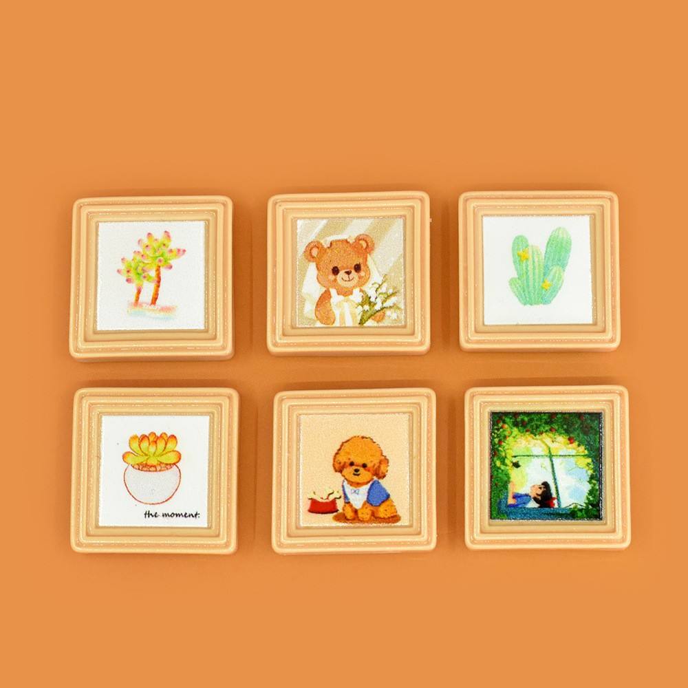 Square photo frame lucky bag