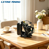 Bitaxe NerdOCTaxe Rev2.2 Hydro 11T 200W – Mineur de loterie solo pour Bitcoin BTC, faible consommation, silencieux, pour usage domestique, avec récompense par bloc, pour une chance de gagner