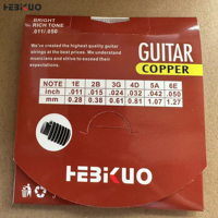 Senar Gitar Akustik Tembaga Hebikuo HG-011 - Tahan Lama & Praktis Berkualitas Tinggi untuk Musisi Pemula