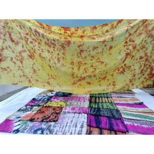 Paréo de plage tie-dye, écharpe, maillot de bain une pièce, écologique, personnalisable, vêtements de plage - Product Image 3