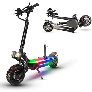 Eu warehouse Off Road 11Inch 5600W Dual motor High Quality Electric scooter Fast speed free shipping Electric Scooter