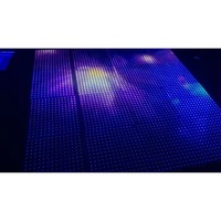 BOTAI panneau de piste de danse LED intérieur/extérieur professionnel P30 225Pixels matrice lumière DMX sans fil blanc chaud blanc RGBW