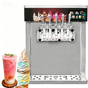 Máquina Comercial Totalmente Automática Multifuncional para Helado Suave, Jugos de Frutas y Yogurt Congelado - Product Image 1