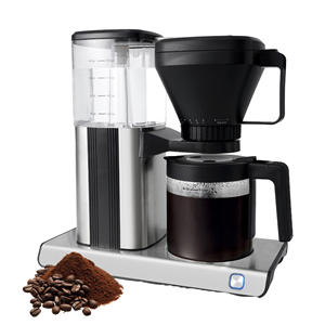 Cafetera de Goteo de un Toque con Función de Pausa Automática, Carcasa de Acero Inoxidable, Enchufe Estadounidense para Uso Doméstico - Product Image 1
