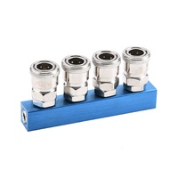 다양한 크기 8mm-12mm SH PH SM SF PF SP PP 타입 철 공압 퀵 커플링 피팅 호스 커넥터