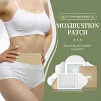 Patch auto-chauffant en herbes de moxa pour le soulagement des douleurs au cou, aux épaules, à la taille et aux genoux, vente en gros, OEM, ODM, logo personnalisé