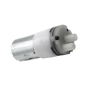 Pompe à eau à diaphragme QuanWeiDZ 370C DC miniature monophasée en plastique pour irrigateurs dentaires, douches et serpillères - Product Image 1