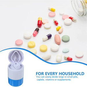 The Medicine Cutter Can Fix the <b>Tablet</b> the Pill Box, the Pill the Portable Mini Plastic Pill Crusher - Product Image 5
