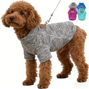 Gilets pour chiens Symbipets, écologiques, en polyester de luxe, motif lettres, doux, chauds, design moderne classique, tailles XL/XXL, printemps/hiver - Product Image 2