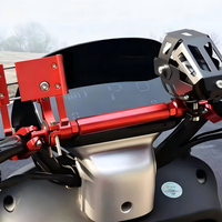 Guidon universel renforcé en aluminium CNC étanche pour moto électrique tout-terrain PBRabbit, haute performance et économique