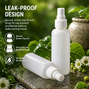 HDPE 60ml 100ml 250ml <b>Empty</b> Packaging square Plastic <b>Bottles</b> for Shampoo Juice Lotion With <b>Spray</b> Nozzle Pump - Product Image 3